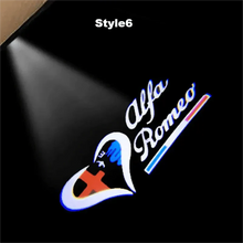 Load image into Gallery viewer, Alfa Romeo Compatible HD Door Welcome Light Puddle Light Micro Logo Projector Light Floor Light-Customizable