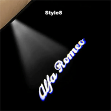 Load image into Gallery viewer, Alfa Romeo Compatible HD Door Welcome Light Puddle Light Micro Logo Projector Light Floor Light-Customizable