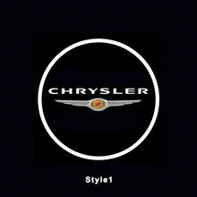 Load image into Gallery viewer, Chrysler Compatible HD Door Welcome Lights Puddle Lights Miniature Logo Projector Floor Lamp - Customizable