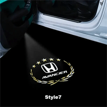 Load image into Gallery viewer, Honda Compatible HD Door Welcome Light Puddle Light Micro Logo Projector Light Floor Light-Customizable