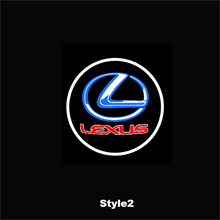 Load image into Gallery viewer, Lexus Compatible HD Door Welcome Light Puddle Light Micro Logo Projector Light Floor Light-Customizable