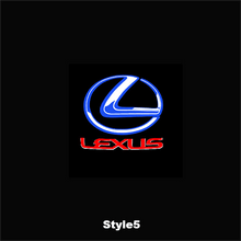 Load image into Gallery viewer, Lexus Compatible HD Door Welcome Light Puddle Light Micro Logo Projector Light Floor Light-Customizable