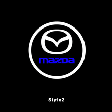 Load image into Gallery viewer, Mazda Compatible HD Door Welcome Light Puddle Light Miniature Logo Projector Floor Lamp - Customizable