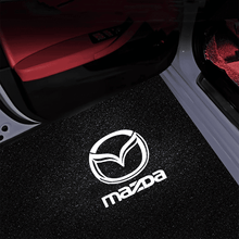 Load image into Gallery viewer, Mazda Compatible HD Door Welcome Light Puddle Light Miniature Logo Projector Floor Lamp - Customizable