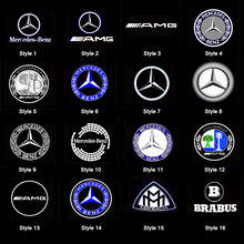 Load image into Gallery viewer, Suitable for Mercedes-Benz Ultra-Clear Car Door Lights