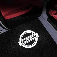 Load image into Gallery viewer, Nissan Compatible HD Door Welcome Light Puddle Light Micro Logo Projector Light Floor Light-Customizable