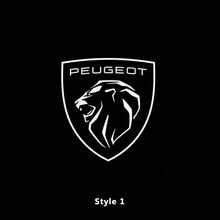 Load image into Gallery viewer, Peugeot Compatible HD Door Welcome Light Puddle Light Miniature Logo Projector Floor Lamp - Customizable