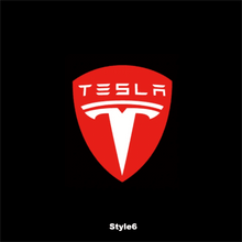 Load image into Gallery viewer, Tesla Compatible HD Door Welcome Light Puddle Light Micro Logo Projector Light Floor Light-Customizable