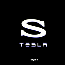 Load image into Gallery viewer, Tesla Compatible HD Door Welcome Light Puddle Light Micro Logo Projector Light Floor Light-Customizable