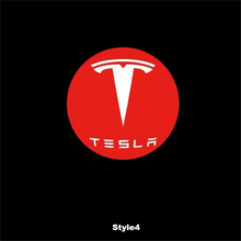 Load image into Gallery viewer, Tesla Compatible HD Door Welcome Light Puddle Light Micro Logo Projector Light Floor Light-Customizable