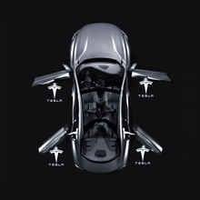 Load image into Gallery viewer, Tesla Compatible HD Door Welcome Light Puddle Light Micro Logo Projector Light Floor Light-Customizable