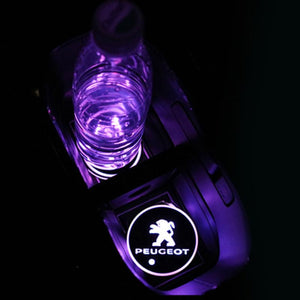LED car light up coaster