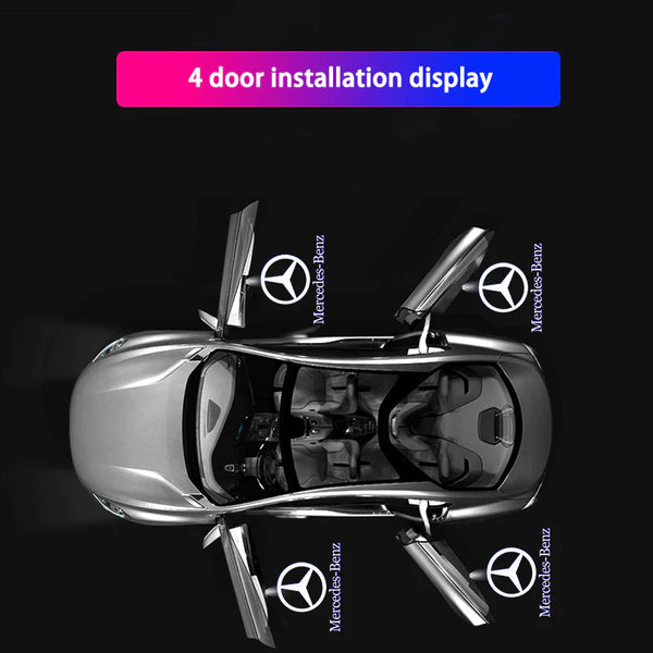 Mercedes Benz Door Logo Light Installation: Step-By-Step Guide