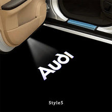 Load image into Gallery viewer, Audi Compatible HD Door Welcome Light Puddle Light Micro Logo Projector Light Floor Light-Customizable
