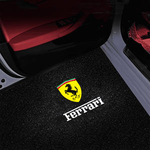 Ferrari Compatible HD Door Welcome Light Puddle Light Micro Logo Projector Light Floor Light-Customizable