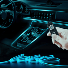 Load image into Gallery viewer, Greetlight LED Intelligent Voice Control Atmosphere Light Belt Set
