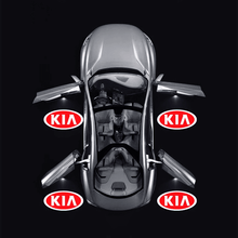 Load image into Gallery viewer, KIA Compatible HD Car Door Welcome Light Puddle Light Micro Logo Projector Floor Lamp - Customizable
