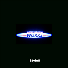 Load image into Gallery viewer, MINI Compatible HD Door Welcome Light Puddle Light Micro Logo Projector Light Floor Light-Customizable
