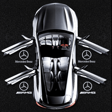 Load image into Gallery viewer, Mercedes-Benz Compatible Door Welcome Light Door Projection Ambient Light
