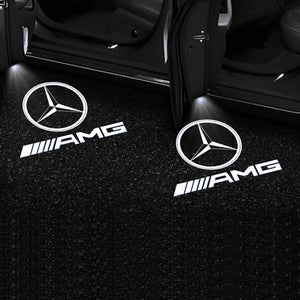 Mercedes-Benz Compatible HD Door Welcome Light Puddle Light Micro Logo Projector Light Floor Light-Customizable