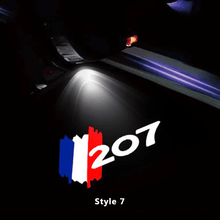 Load image into Gallery viewer, Peugeot Compatible HD Door Welcome Light Puddle Light Miniature Logo Projector Floor Lamp - Customizable
