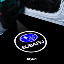 Load image into Gallery viewer, SUBARU Compatible HD Door Welcome Light Puddle Light Micro Logo Projector Light Floor Light-Customizable
