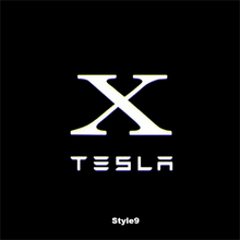 Load image into Gallery viewer, Tesla Compatible HD Door Welcome Light Puddle Light Micro Logo Projector Light Floor Light-Customizable
