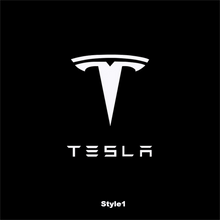 Load image into Gallery viewer, Tesla Compatible HD Door Welcome Light Puddle Light Micro Logo Projector Light Floor Light-Customizable
