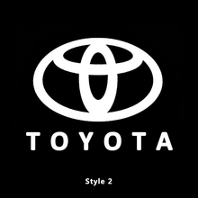 Load image into Gallery viewer, Toyota Compatible HD Door Welcome Light Puddle Light Micro Logo Projector Light Floor Light-Customizable
