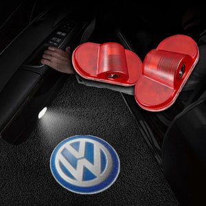 LED Car Door Projector Fit Volkswagen Welcome Car logo Light Wireless  #2