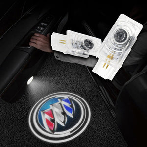 LED Car Door Projector Fit Buick Welcome Car logo Light Wireless