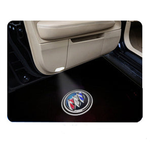 LED Car Door Projector Fit Buick Welcome Car logo Light Wireless