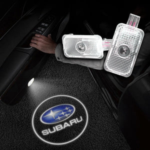 LED Car Door Projector Fit Subaru Welcome Car logo Light Wireless