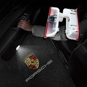 LED Car Door Projector Fit Porsche Welcome Car logo Light Wireless #2