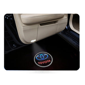 LED Car Door Projector Fit Toyota Welcome Car logo Light Wireless